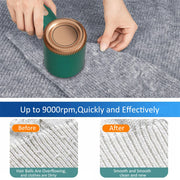 USB rechargeable electric fabric shaver, view 11 - MRSLM