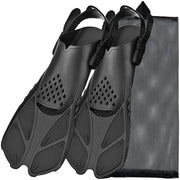open heel snorkel fins, view 3 - MRSLM
