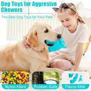 durable squeaky dog toy, view 4 - MRSLM