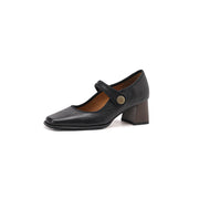 elegant autumn mary jane pumps, view 3 - MRSLM