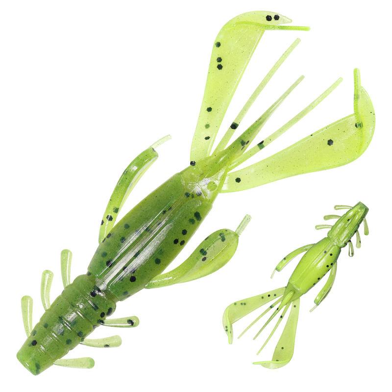 soft shrimp silicone fishing lure, view 6 - MRSLM