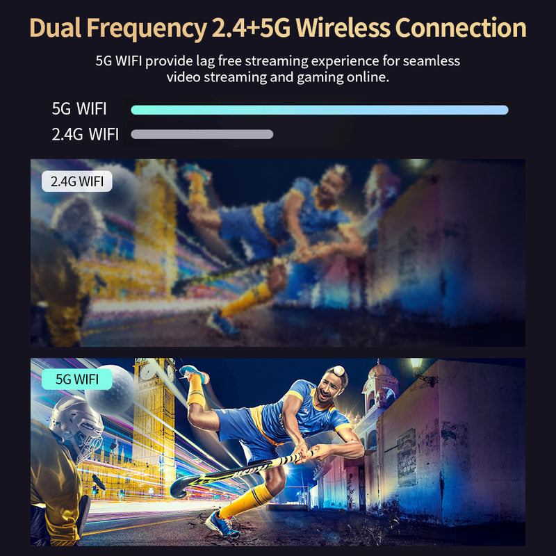 full hd 1080p wifi led projector, view 5 - MRSLM