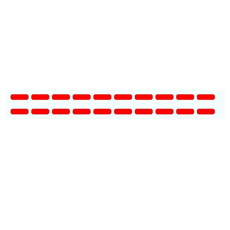 reflective wheel trim decals, view 3 - MRSLM