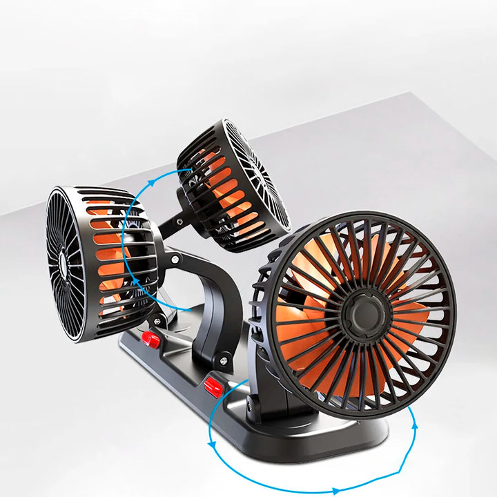 Adjustable 3-Head Electric Fan