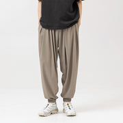 Men's ice-feeling draping workwear pants, view 3 - MRSLM