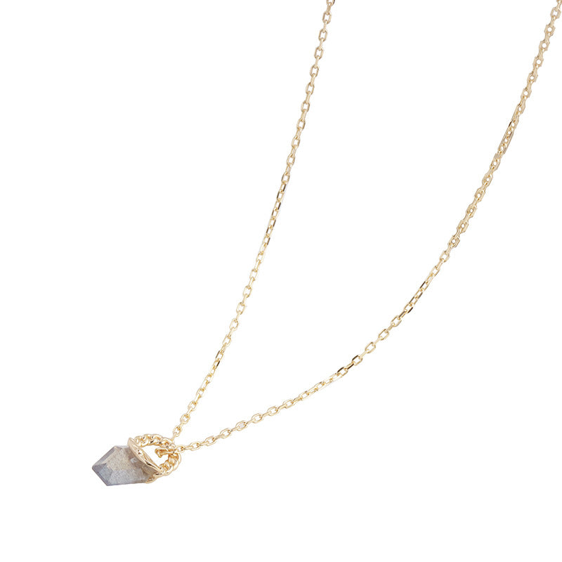 simple 925 silver geometric pendant, view 6 - MRSLM