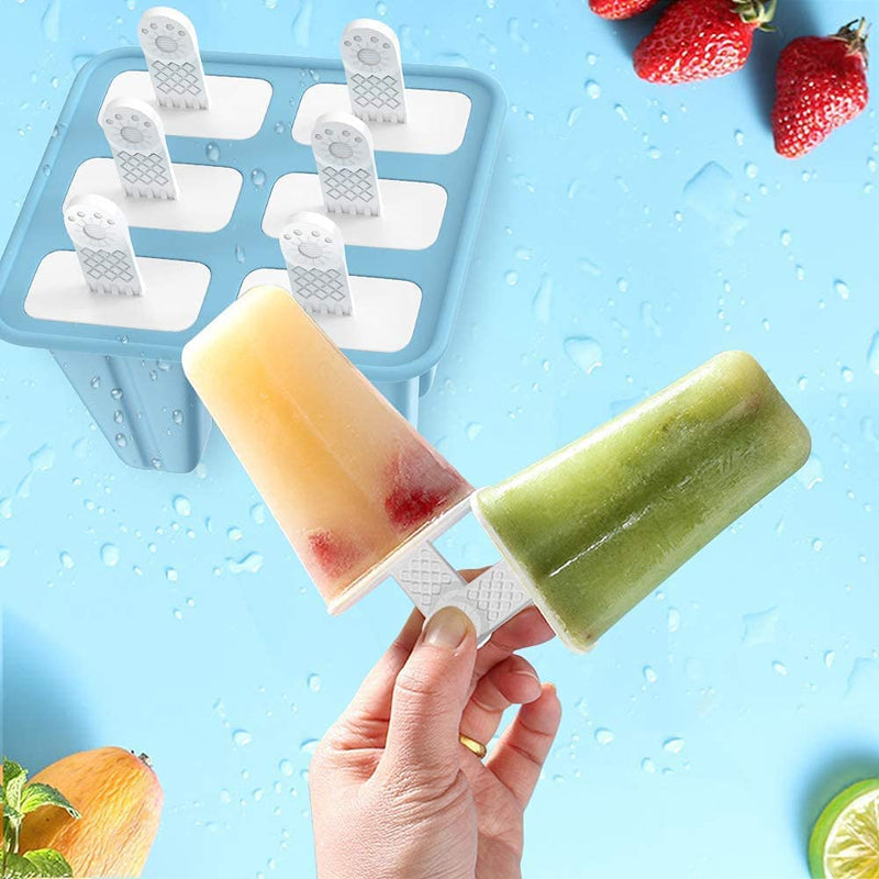 6-cavity silicone ice pop mold, view 9 - MRSLM