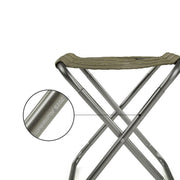 folding camping stool, view 6 - MRSLM