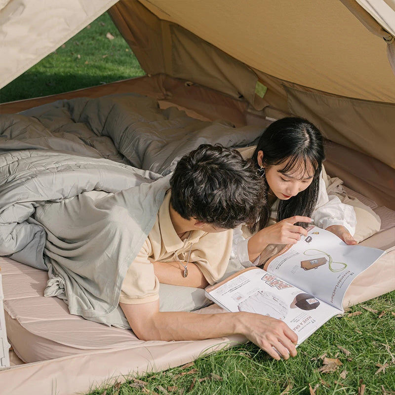 cotton sleeping bag liner, view 7 - MRSLM