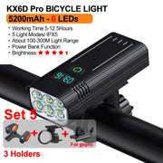 Ultra-bright USB-C rechargeable bike light set, view 8 - MRSLM