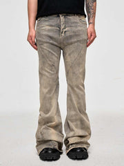 spliced washed jeans, view 2 - MRSLM