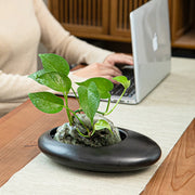 large ceramic flowerpot, view 9 - MRSLM
