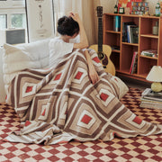Endless colorful plaid blanket, view 7 - MRSLM