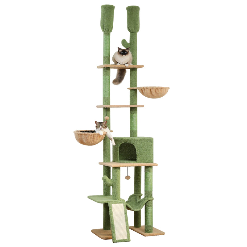 cactus cat tower adjustable cat tree - MRSLM
