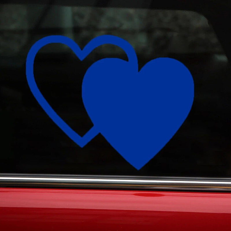 reflective love heart decals, view 10 - MRSLM