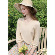 women's V-neck tee, view 7 - MRSLM