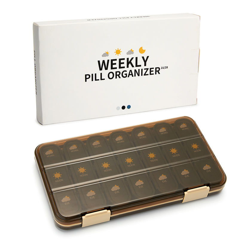 Large weekly pill organizer - MRSLM