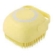 pet shampoo massager brush, view 3 - MRSLM