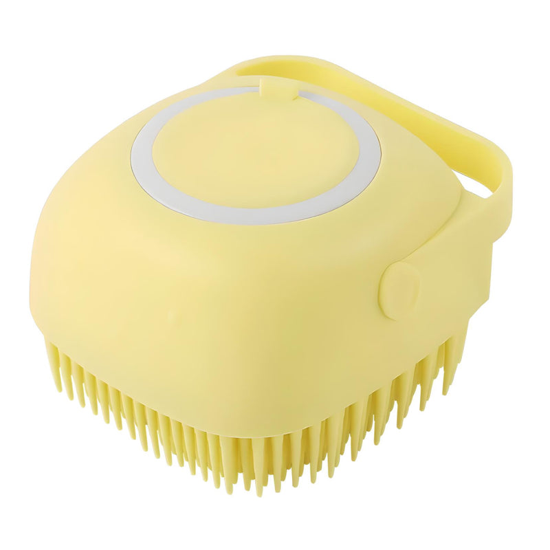pet shampoo massager brush, view 3 - MRSLM