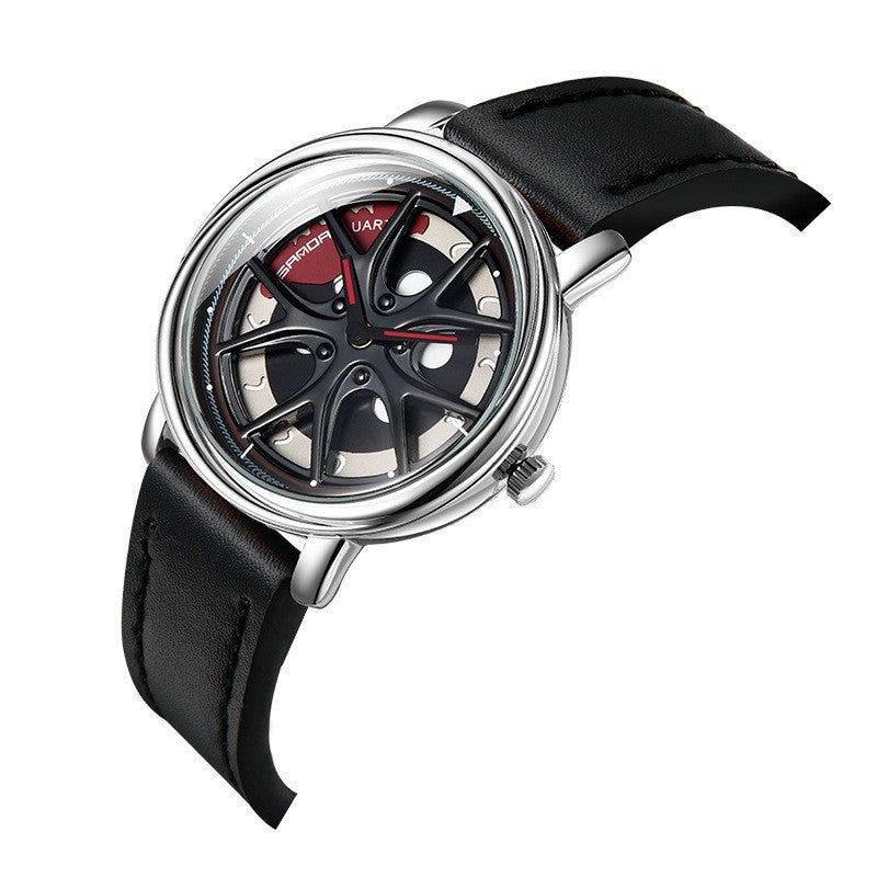 Men's sports quartz watch, view 3 - MRSLM