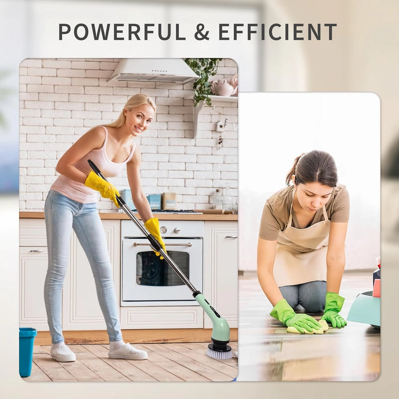 9-in-1 electric spin cleaning brush, view 6 - MRSLM