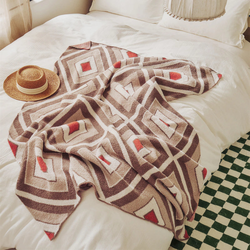 Endless colorful plaid blanket, view 4 - MRSLM
