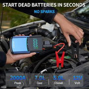 4-in-1 car jump starter, view 4 - MRSLM