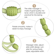 textured foam muscle roller, view 7 - MRSLM