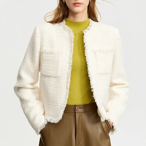 vintage woolen short coat - MRSLM