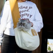 canvas cat and small dog carrier bag - MRSLM
