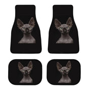Sphynx cat print car floor mat set, view 3 - MRSLM