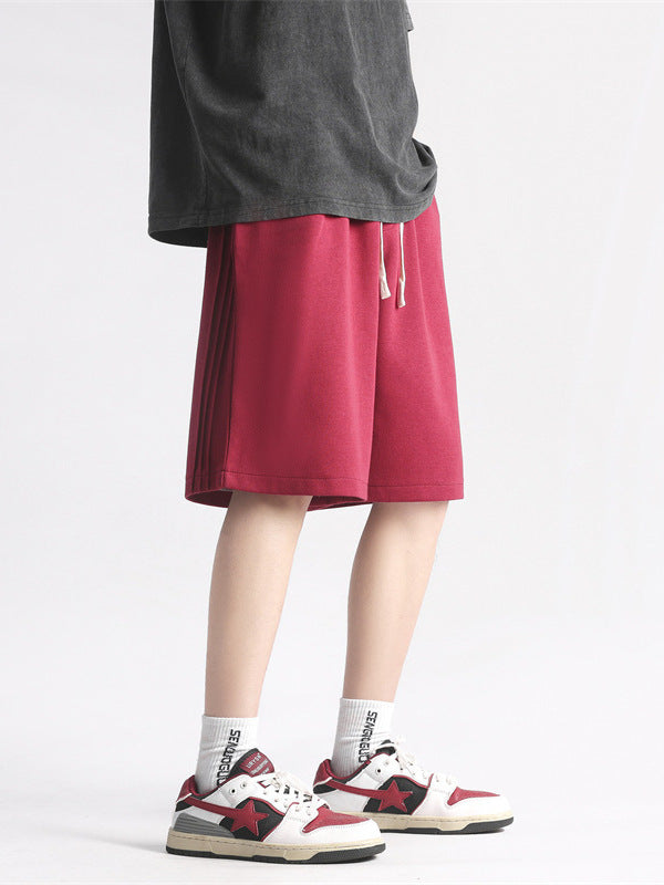 loose cotton track pants, view 5 - MRSLM