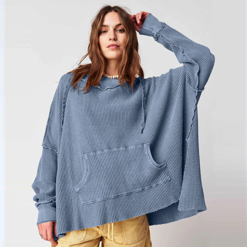 cozy oversized hoodie with pockets, view 6 - MRSLM