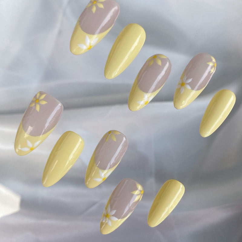 handmade almond nail tips, view 7 - MRSLM