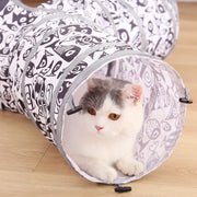 foldable pet cat tunnel, view 4 - MRSLM