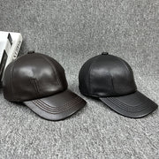 genuine leather baseball cap - MRSLM