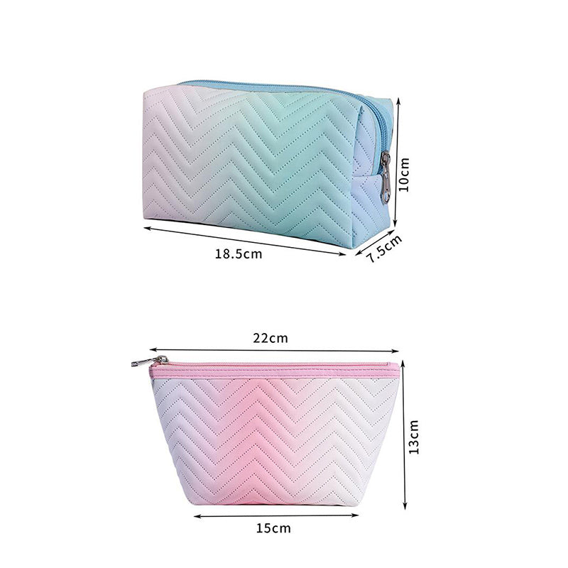 gradient color makeup bag, view 13 - MRSLM