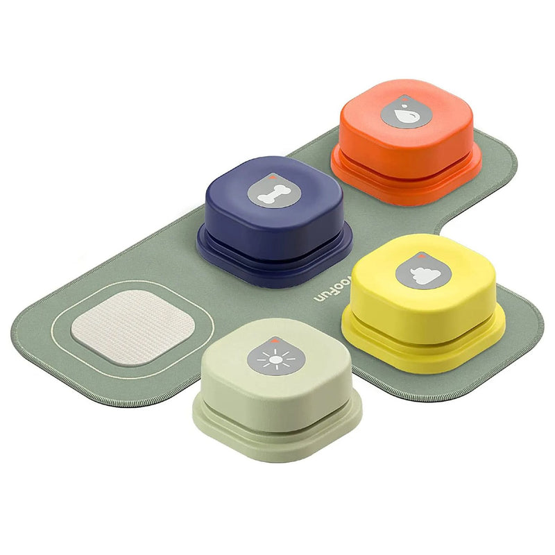 Interactive dog communication button, view 4 - MRSLM