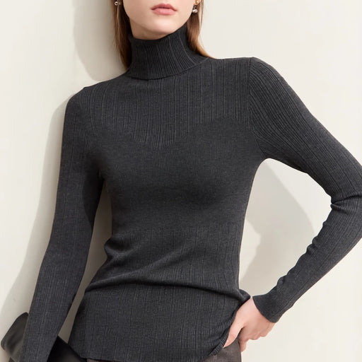 women's turtleneck sweater - MRSLM