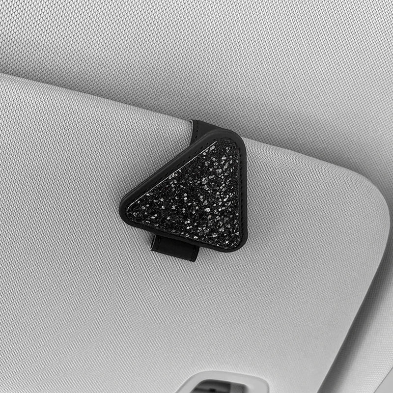 triangle car sun visor sunglasses holder, view 4 - MRSLM