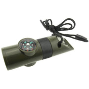 7-in-1 survival multi-tool whistle, view 2 - MRSLM