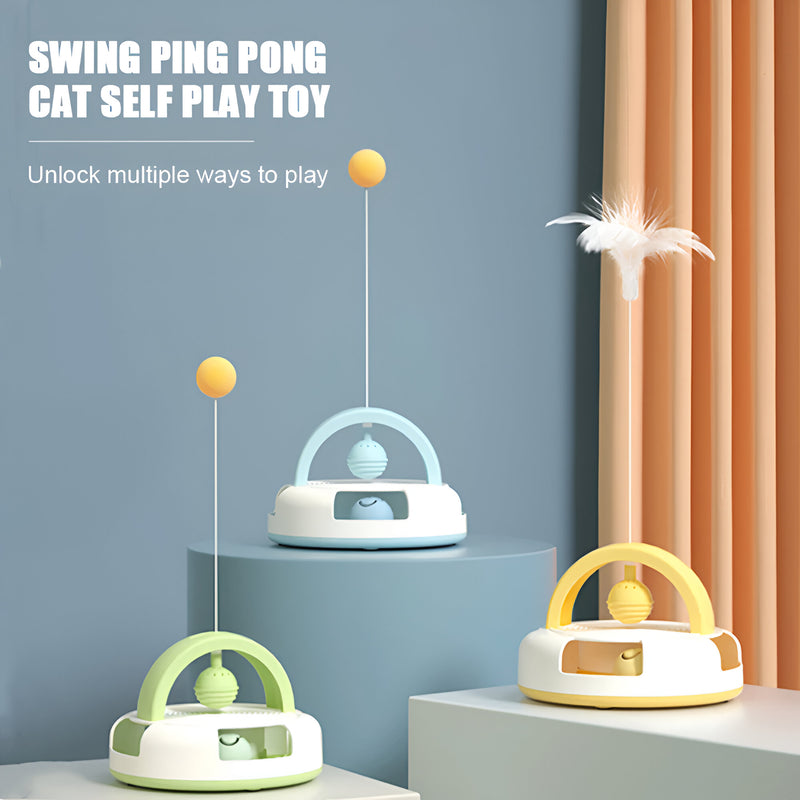 automatic rolling cat toy ball, view 5 - MRSLM