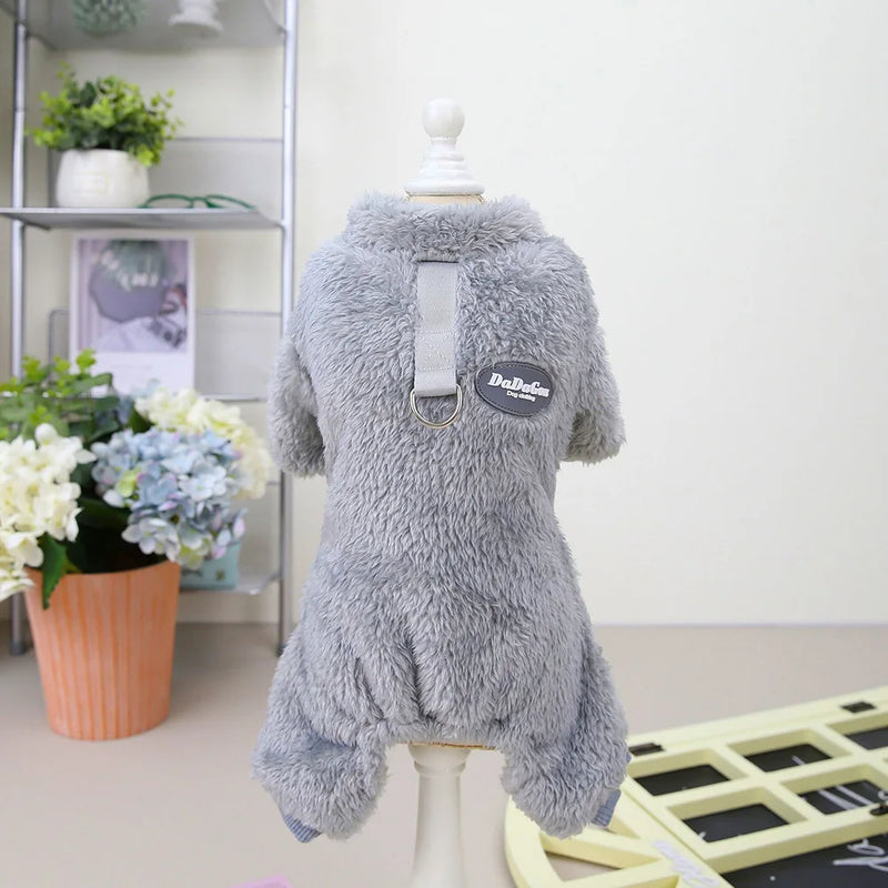 pet winter jumpsuit, view 2 - MRSLM