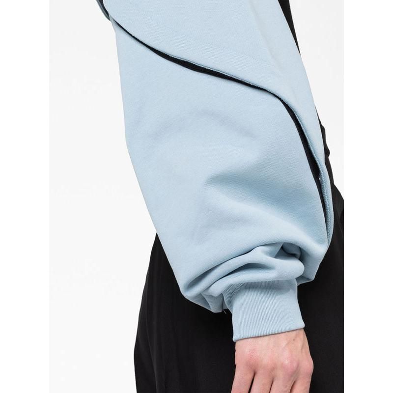 hooded open sleeve sweatshirt, view 4 - MRSLM