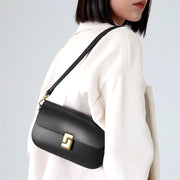 genuine leather minimalist small square bag, view 9 - MRSLM