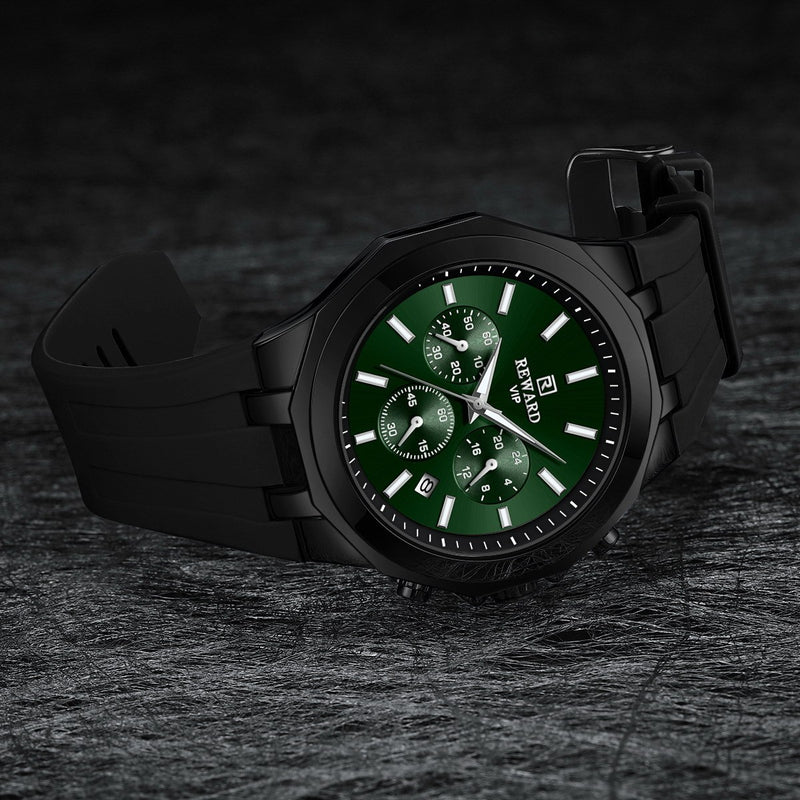 silicone band sports watch, view 2 - MRSLM