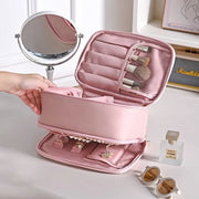 makeup brush and jewelry organizer bag, view 8 - MRSLM