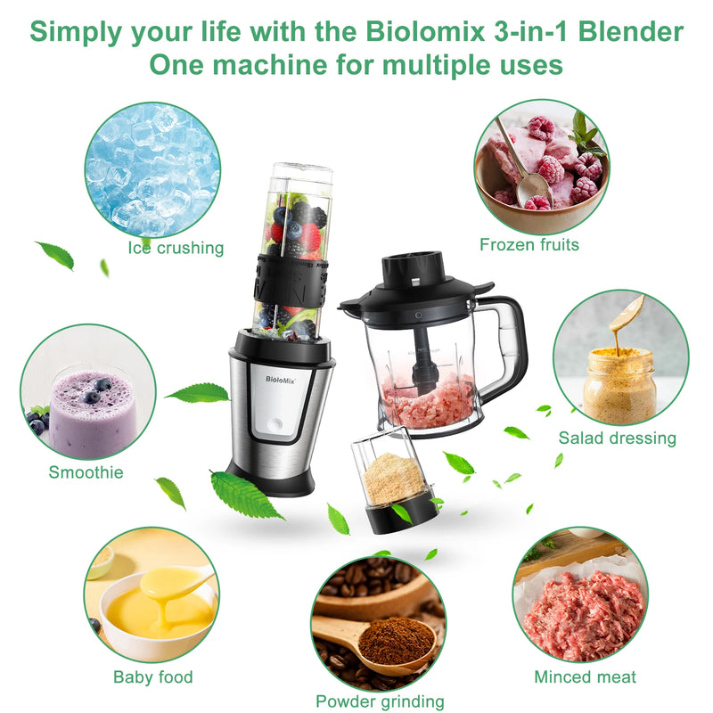 3-in-1 multifunctional food processor, view 4 - MRSLM