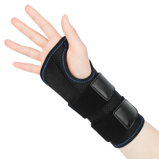 adjustable wrist brace with 3 stays, view 2 - MRSLM