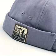 vintage brimless melon cap, view 7 - MRSLM